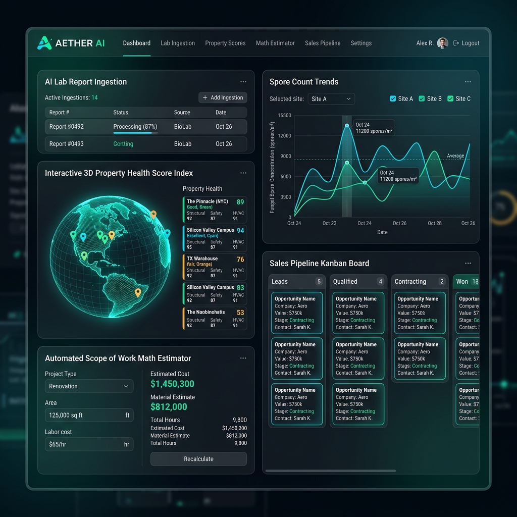 SANI SYSTEM AI Dashboard